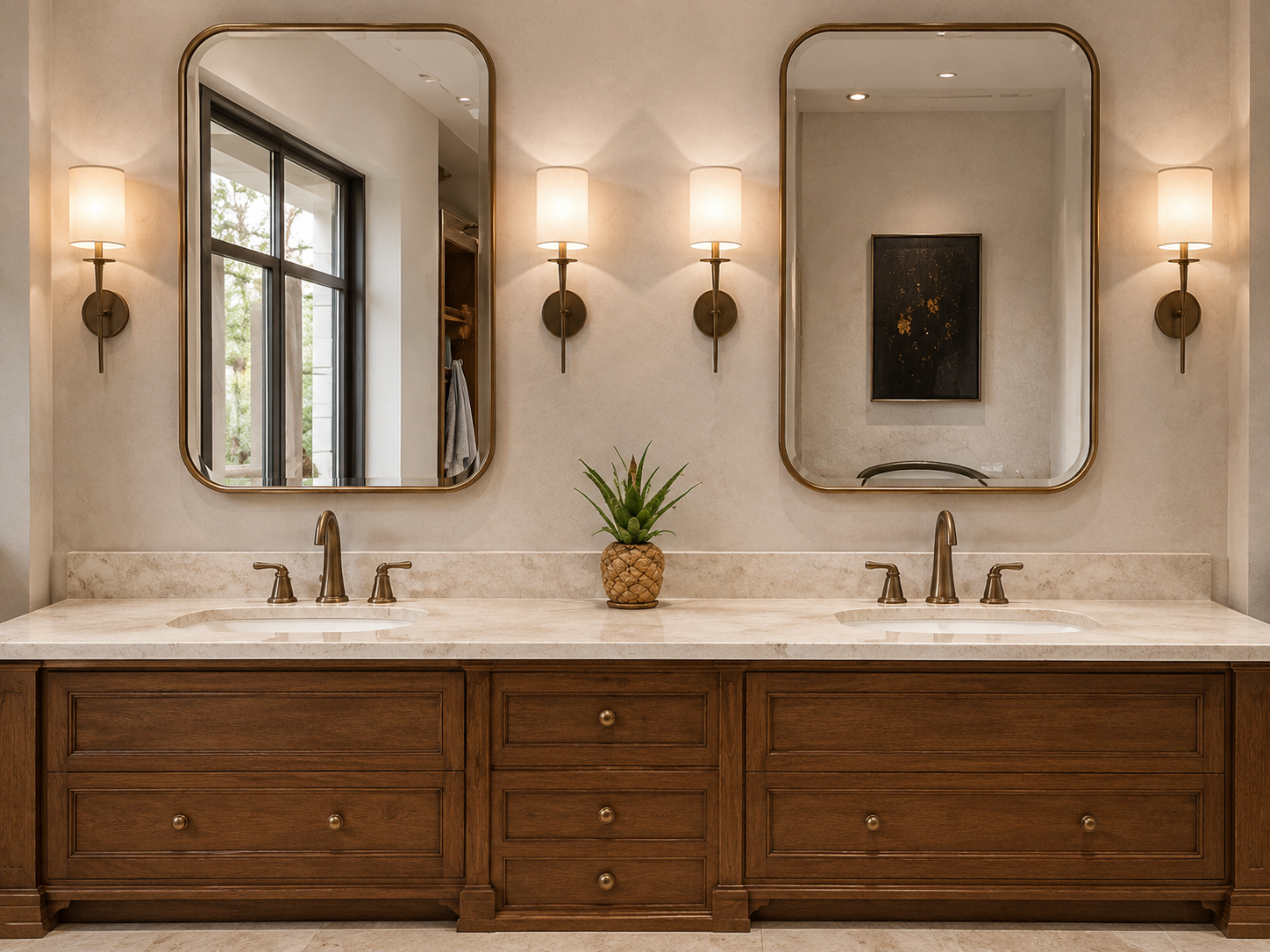 Bathroom vanity project