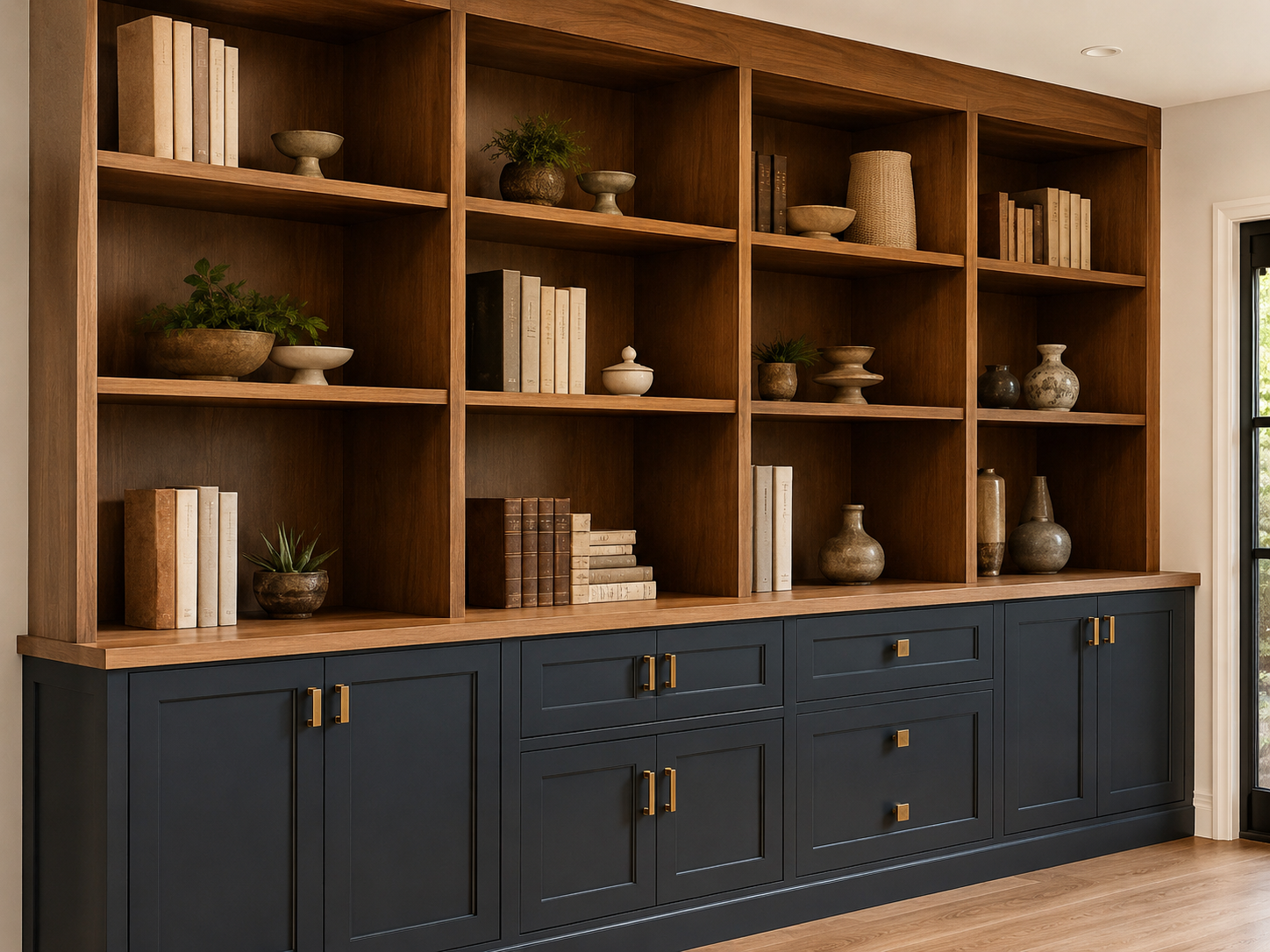 Custom built-in cabinetry project